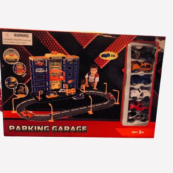 Parking Garage Playset Ages 3+
